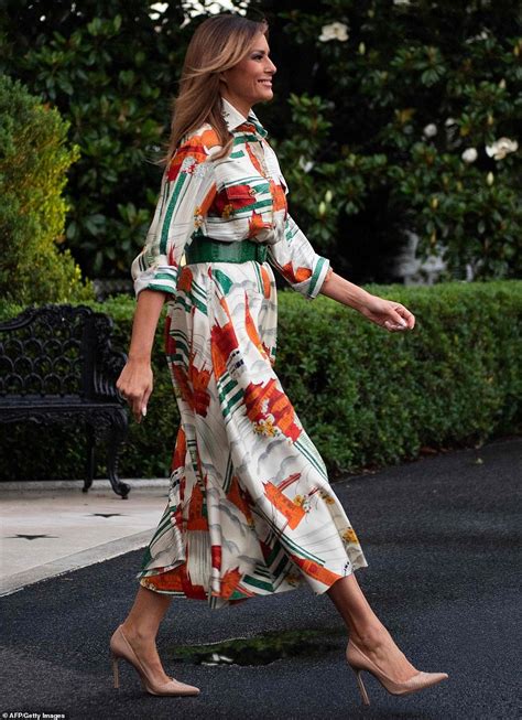 gucci maxi dress melania.